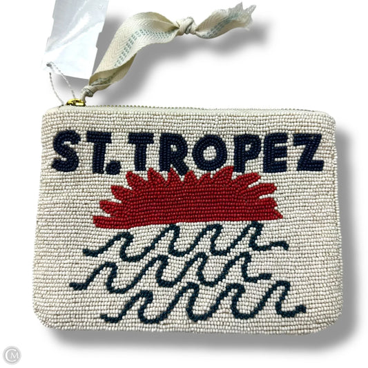 St. Tropez beaded Coin Purse By Anthropologie, Size: Large
