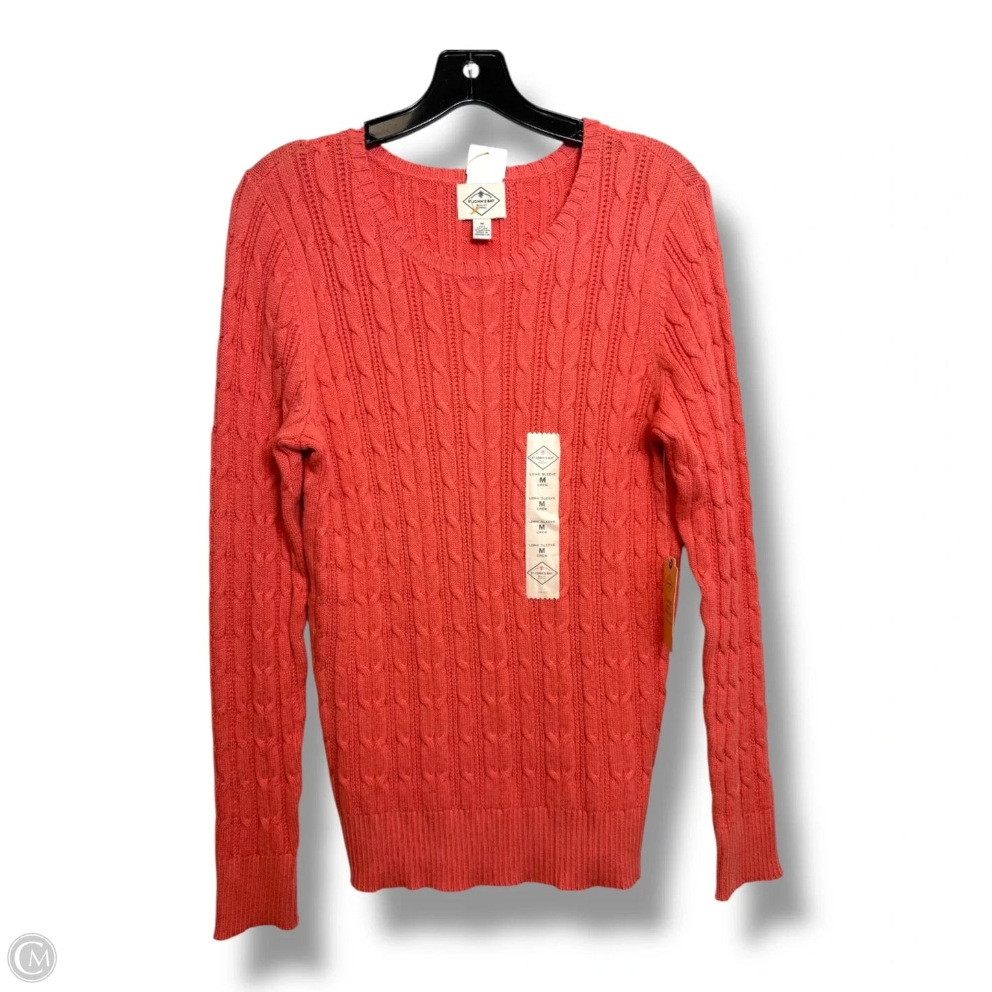 Sweater By St Johns Bay In Coral, Size: M