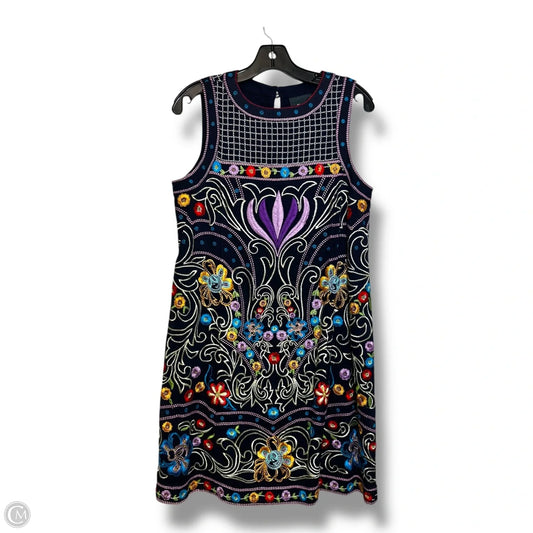 Embroidered Kira Shift Dress Casual Short By Maeve In Multi-colored, Size: 4