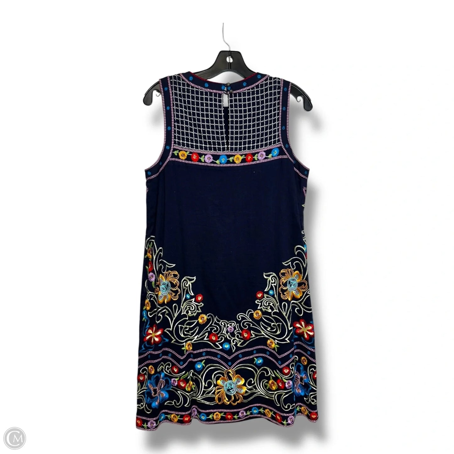 Embroidered Kira Shift Dress Casual Short By Maeve In Multi-colored, Size: 4