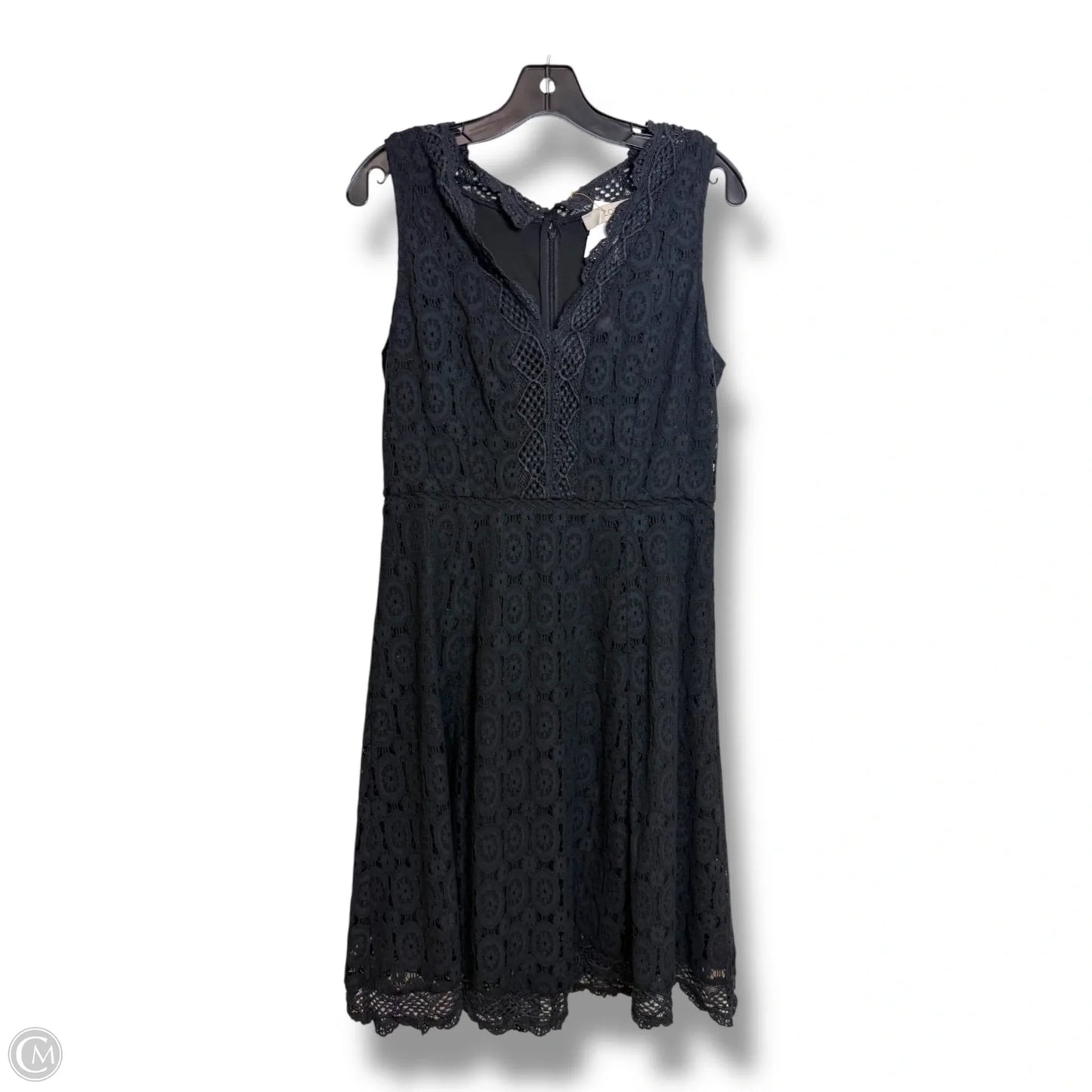 Dress Party Short By Loft In Black, Size: 6