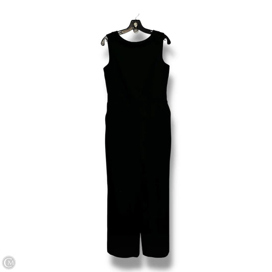 Jumpsuit By Ann Taylor In Black, Size: 6p