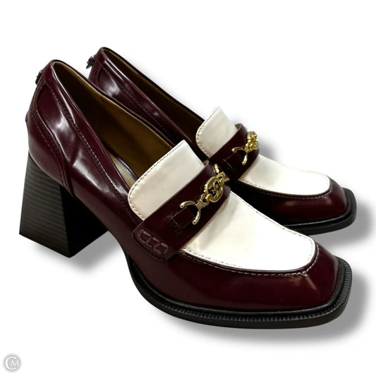 Shoes Heels Block By Sam Edelman In Maroon, Size: 8