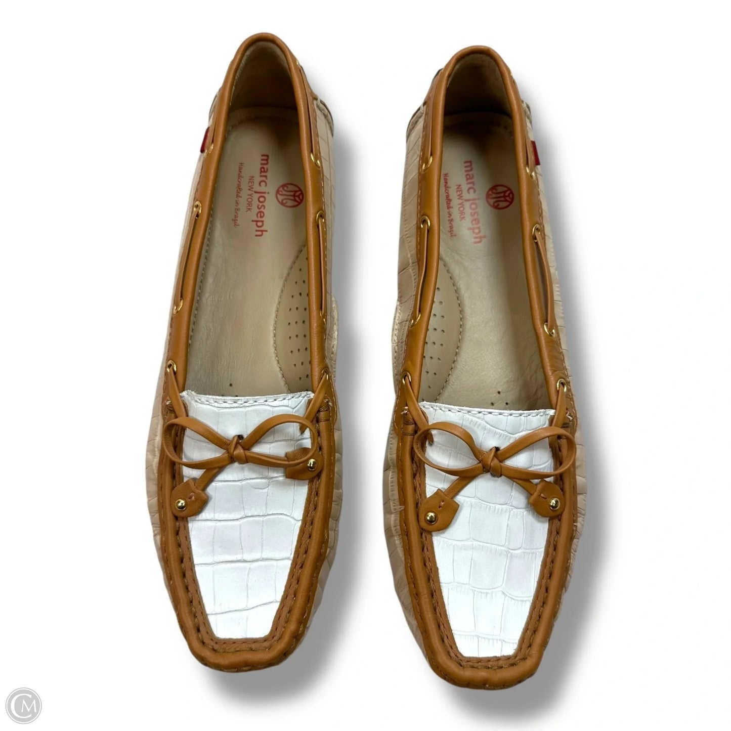 CYPRESS HILL Shoes Flats By MARC JOSEPH  In White, Size: 10.5