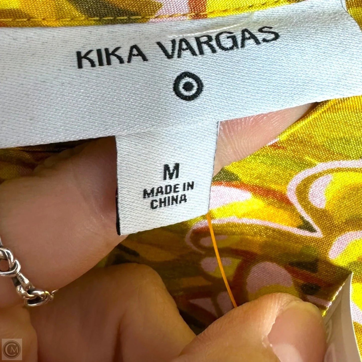 Kika Vargas Dress Casual Short By Target-designer In Yellow, Size: M