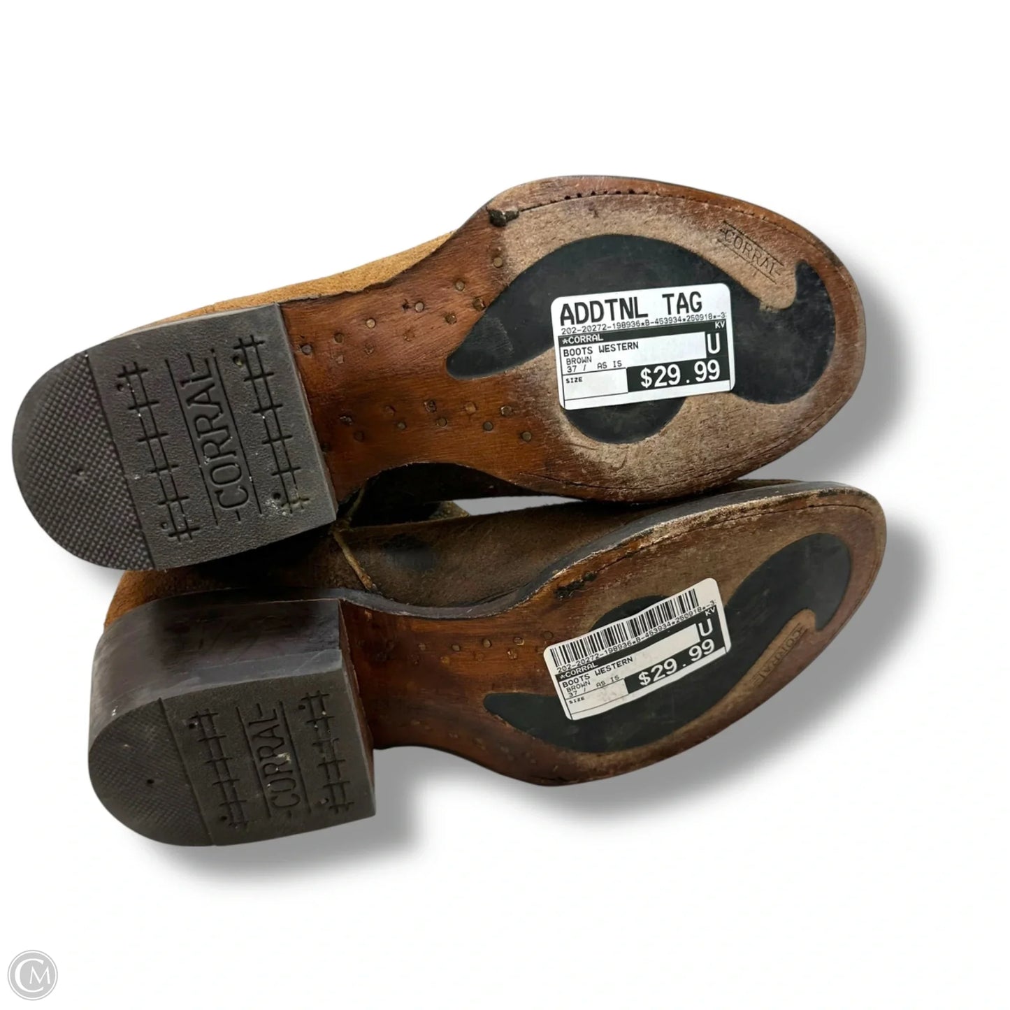 Boots Western By Corral In Brown