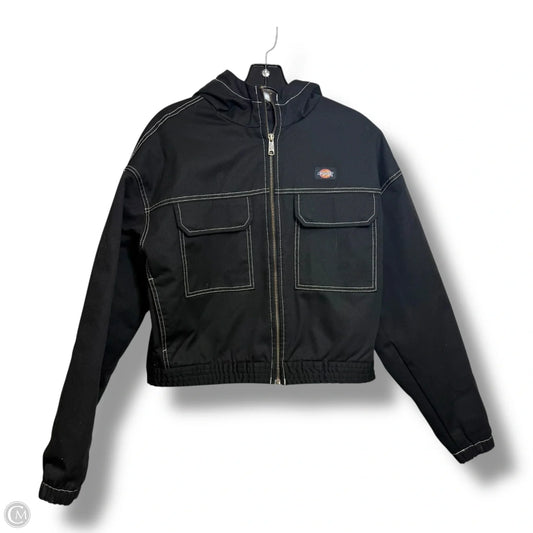 Jacket Denim By Dickies In Black, Size: M