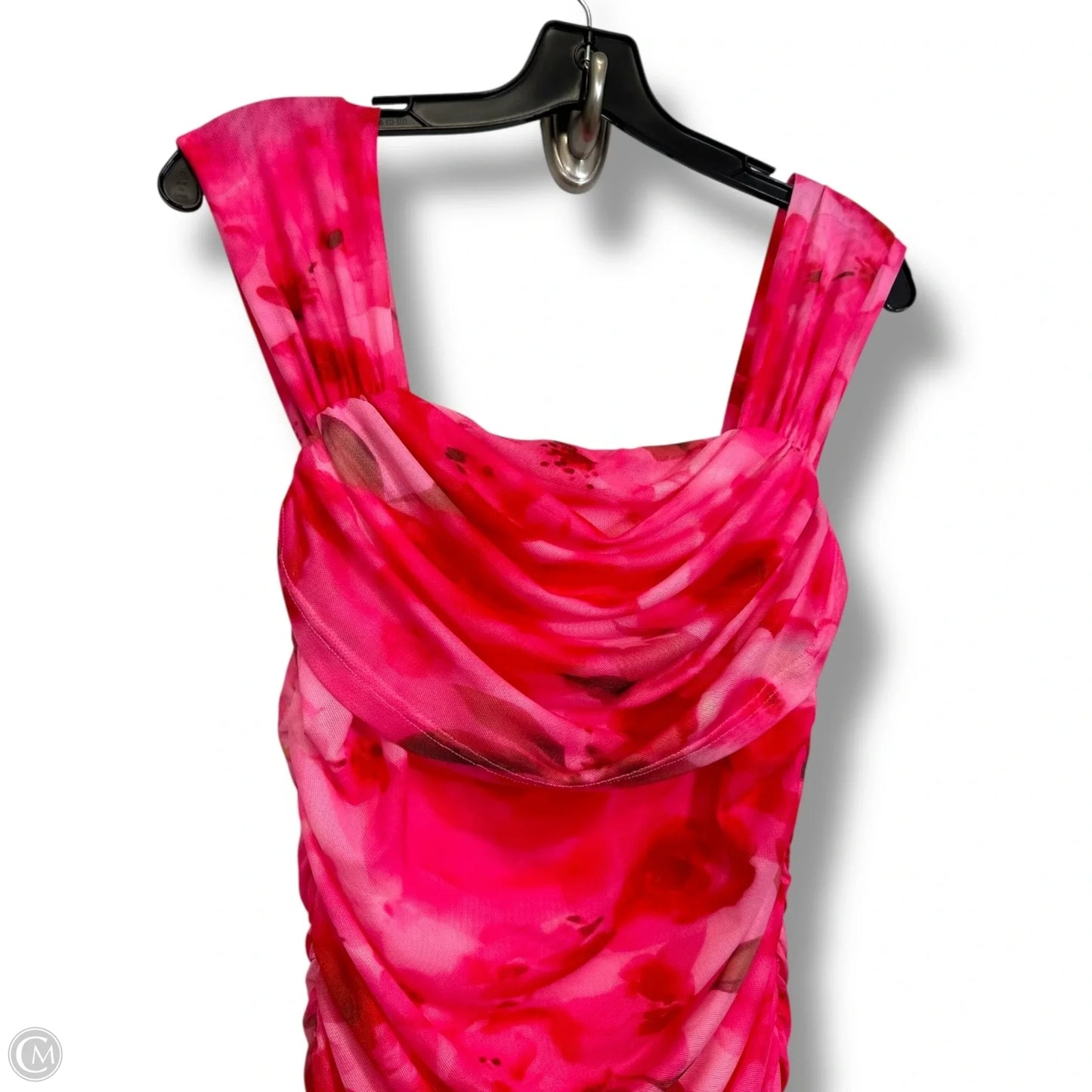 Dress Casual Midi By Prettygarden In Floral Print, Size: M