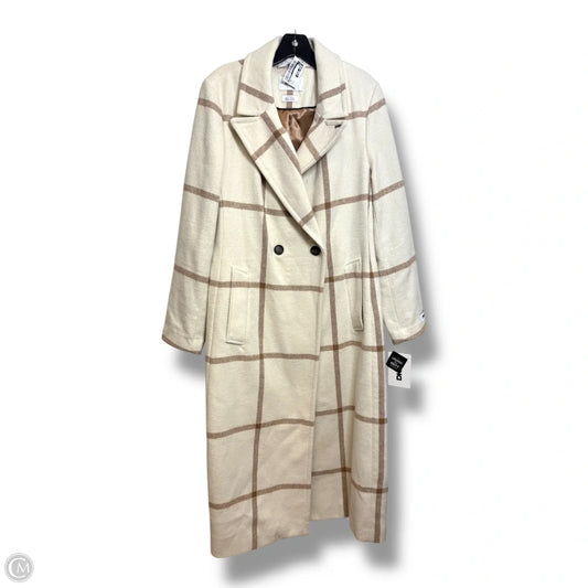 Coat Other By Dkny In Ivory, Size: M