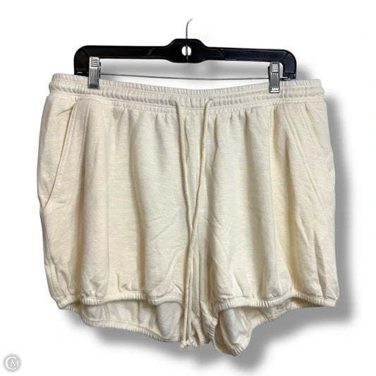Shorts By Daily Practice By Anthropologie In Ivory, Size: L