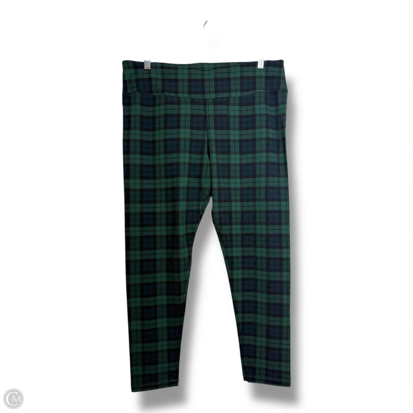 Pants Leggings By J. Crew In Plaid Pattern, Size: Xl