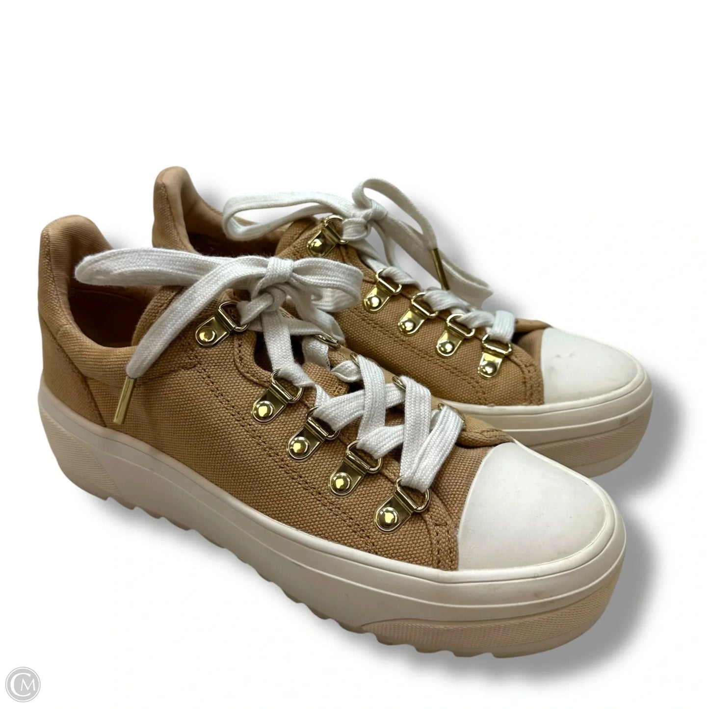 Shoes Sneakers By Michael By Michael Kors In Tan, Size: 6.5