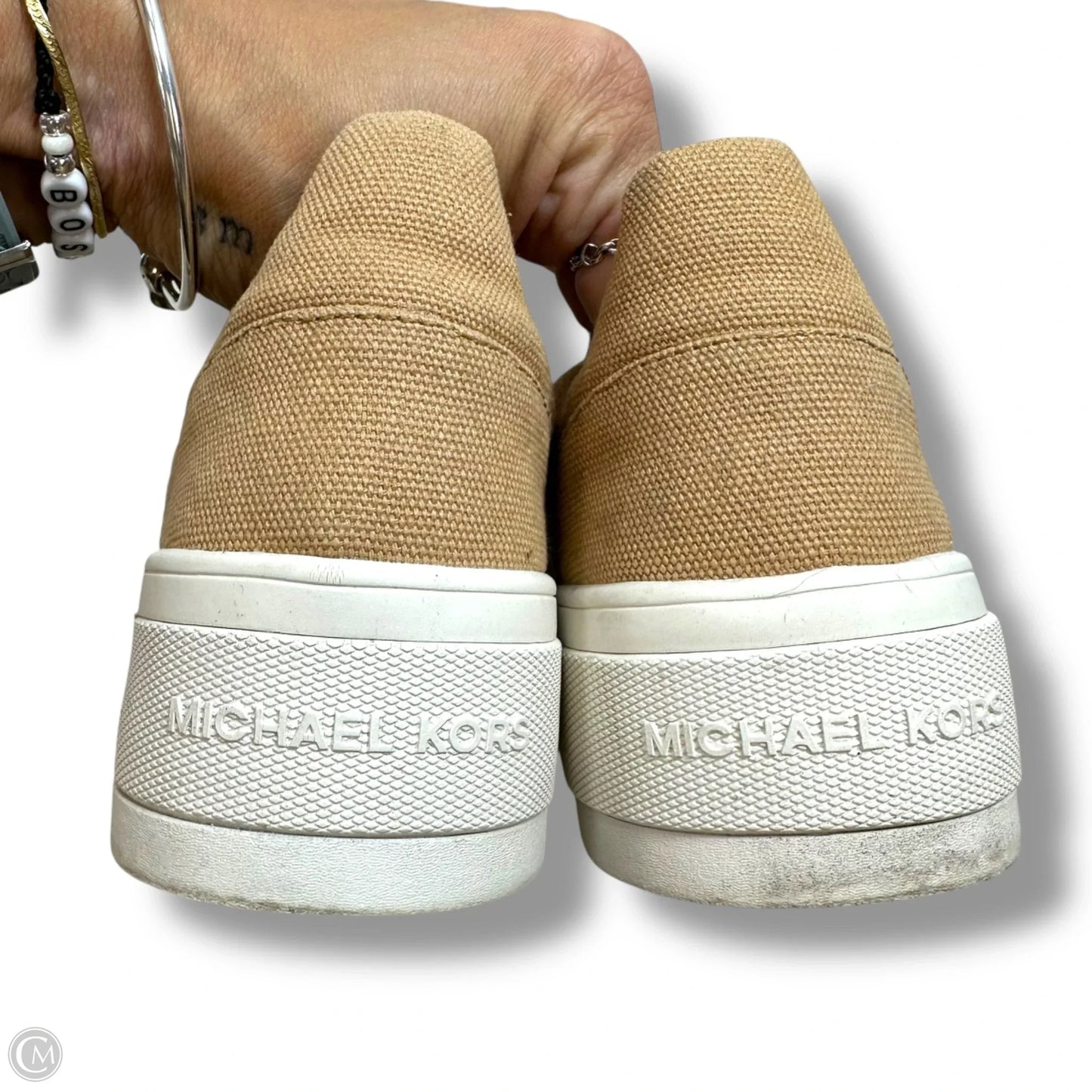 Shoes Sneakers By Michael By Michael Kors In Tan, Size: 6.5