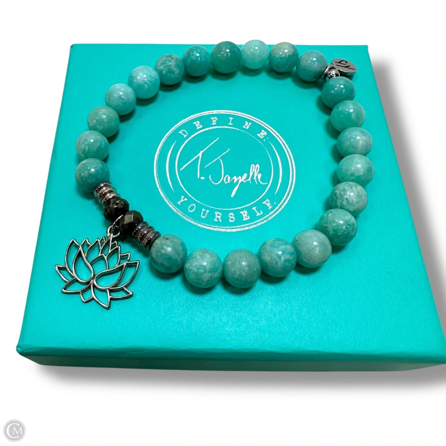 Sterling silver Lotus Bracelet Beaded By T.Jazelle