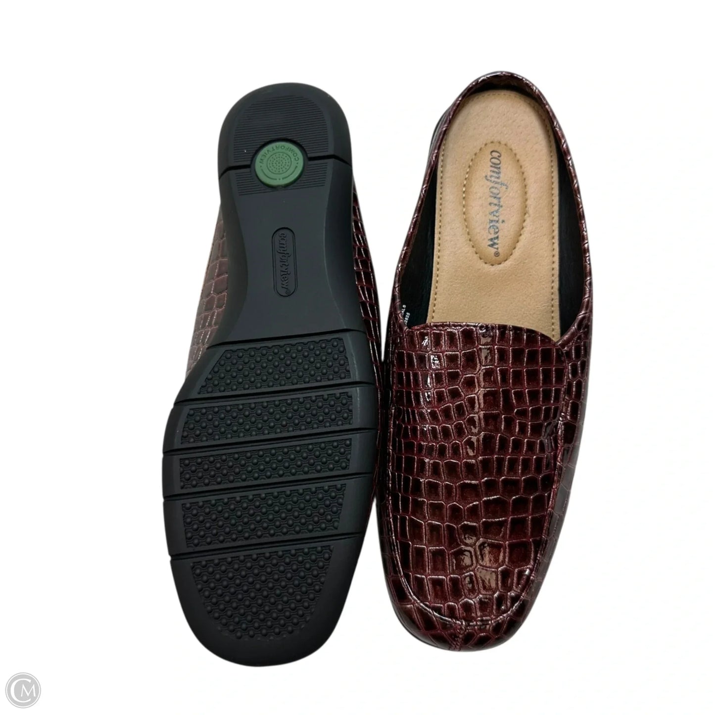 Shoes Flats By Comfortview In Brown, Size: 7.5