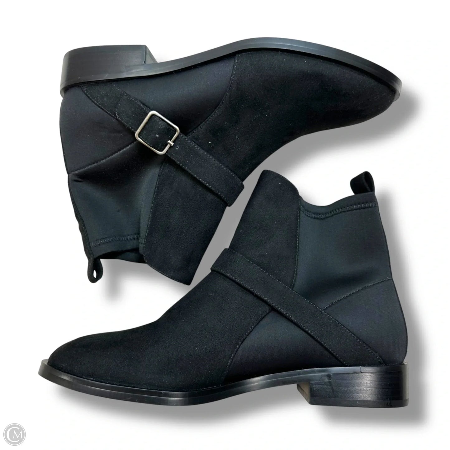 Boots Ankle Heels By Aerosoles In Black, Size: 7