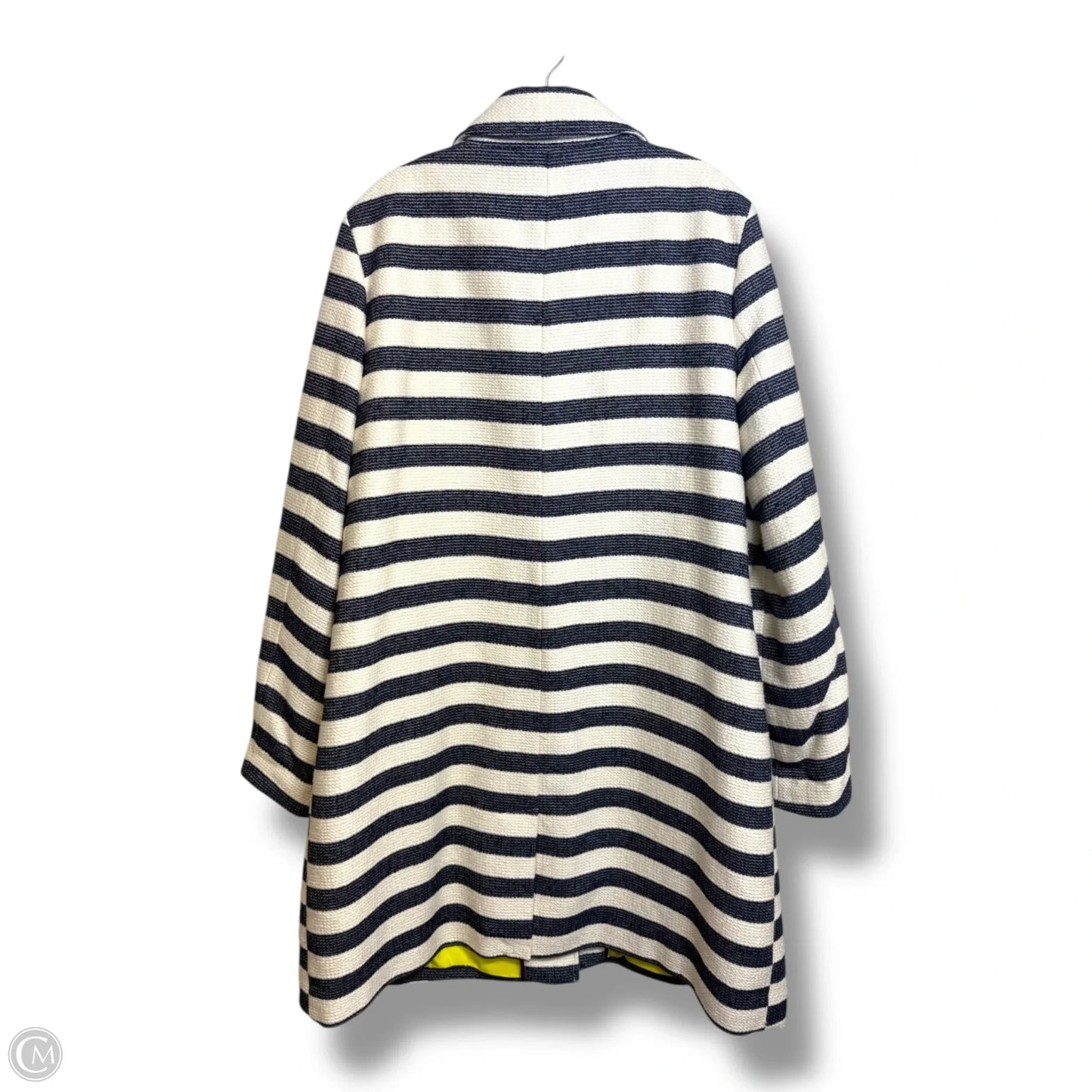 Coat Other By Merona In Striped Pattern, Size: L
