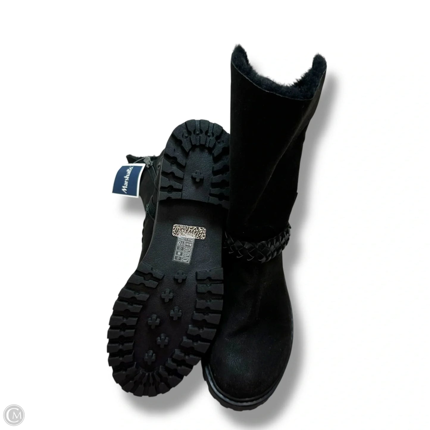 Boots Ankle Flats By Blowfish In Black, Size: 10