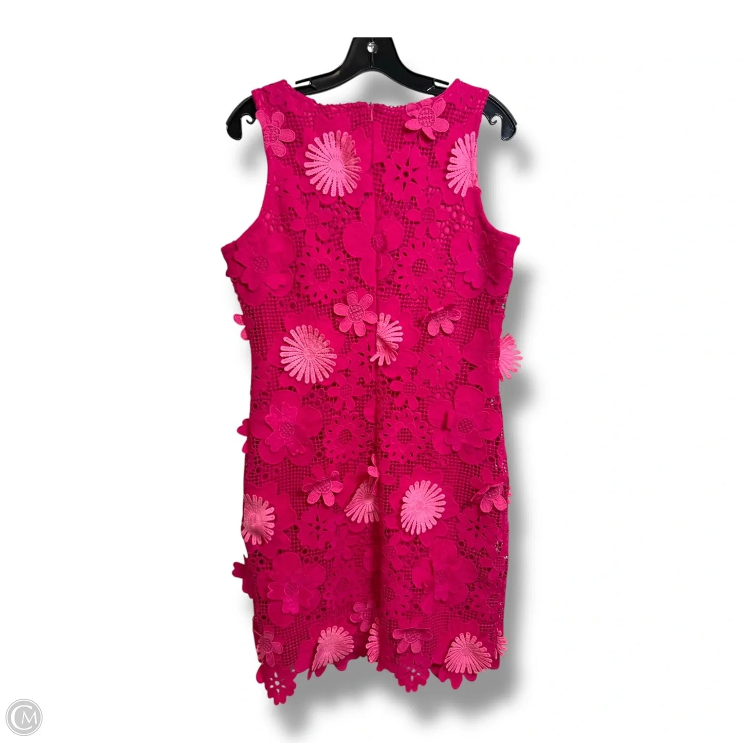 Dress Casual Short By Nina Leonard In Pink, Size: S