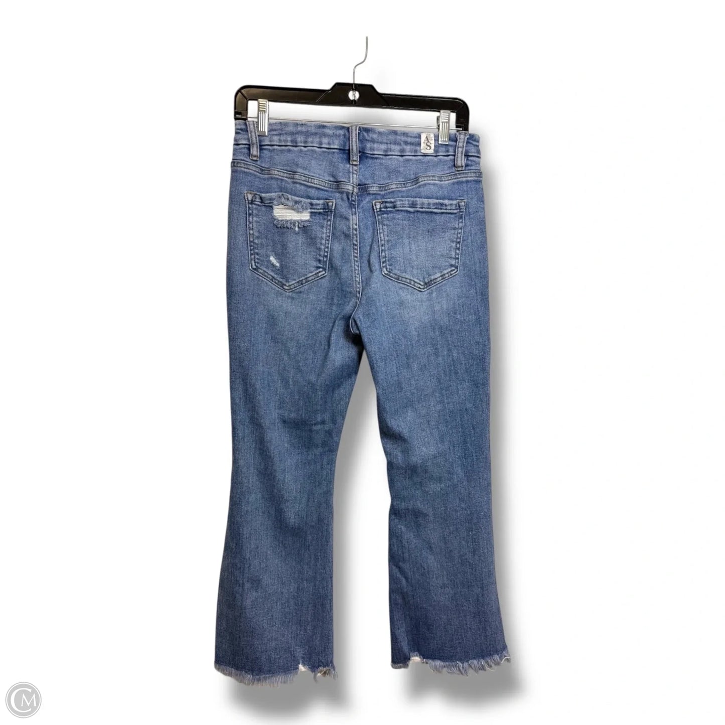 Jeans Flared By Altard State In Blue Denim, Size: 6