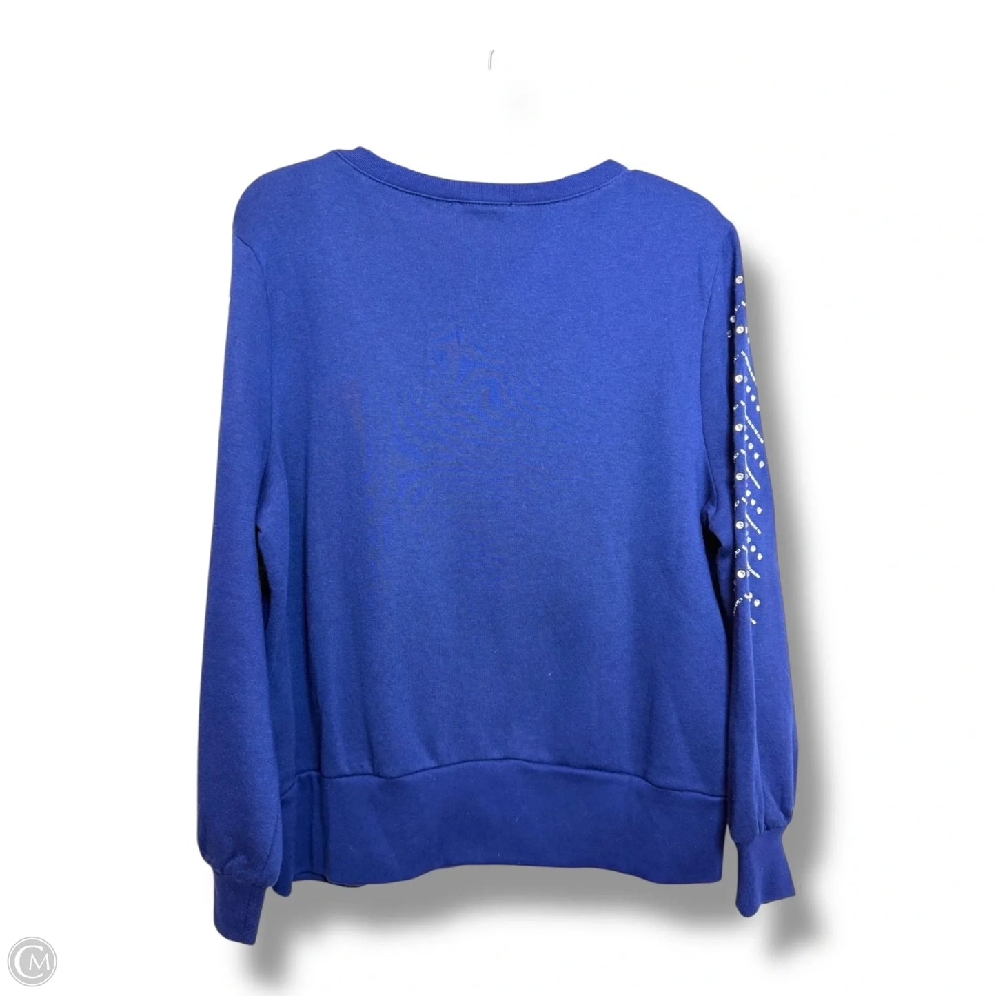 Sweatshirt Crewneck By Inc In Navy, Size: Xl