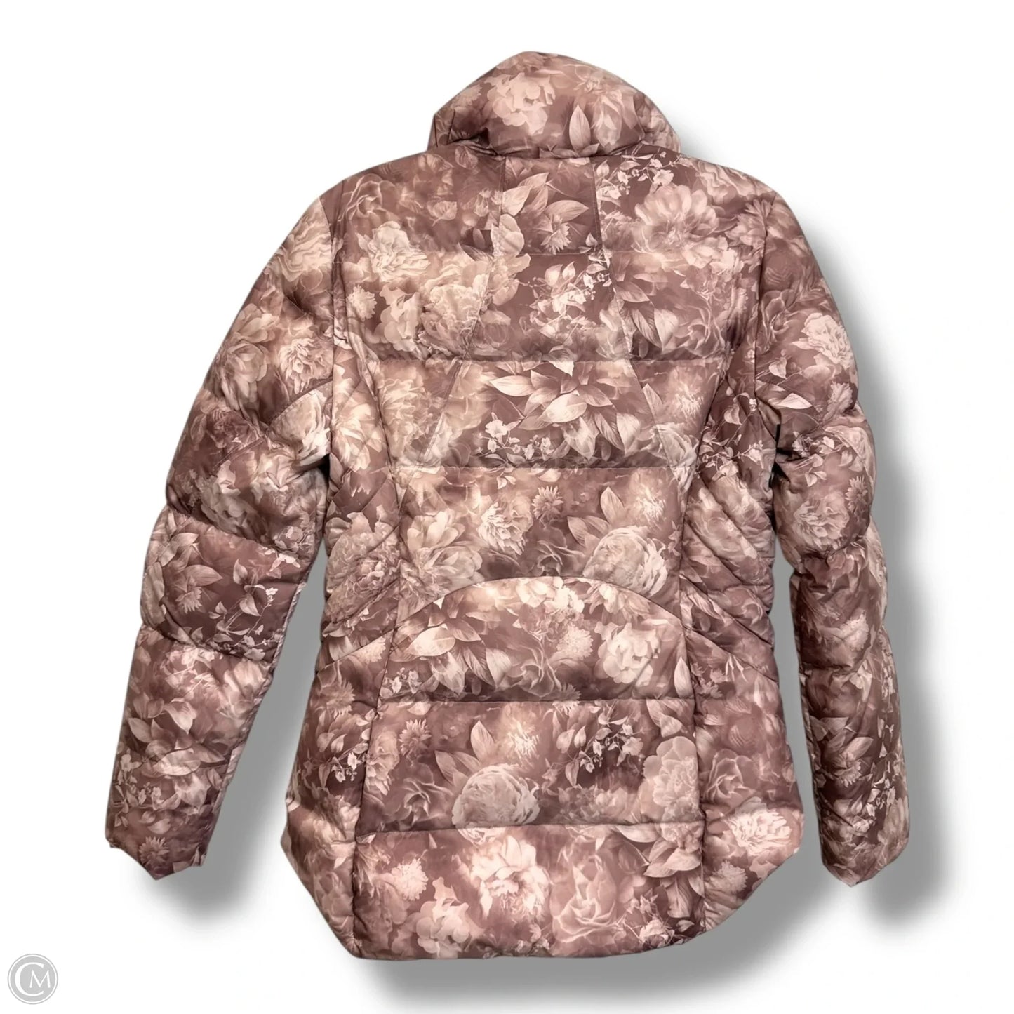 Jacket Puffer & Quilted By Athleta In Floral Print, Size: S