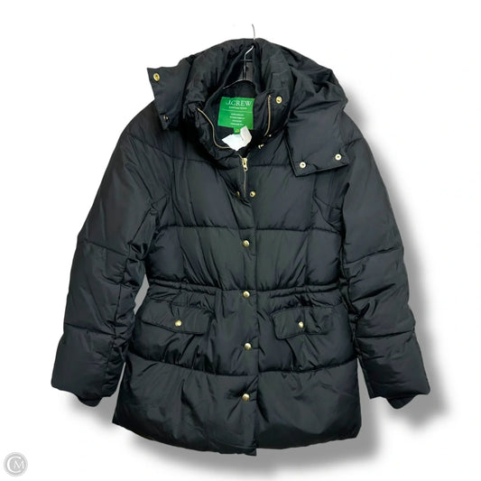 Signature Puffer Coat By J. Crew In Black, Size: S