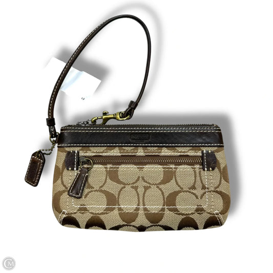 Wristlet Designer By Coach, Size: Small