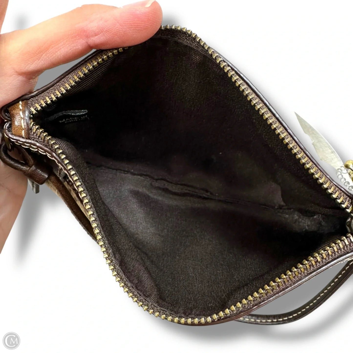 Wristlet Designer By Coach, Size: Small