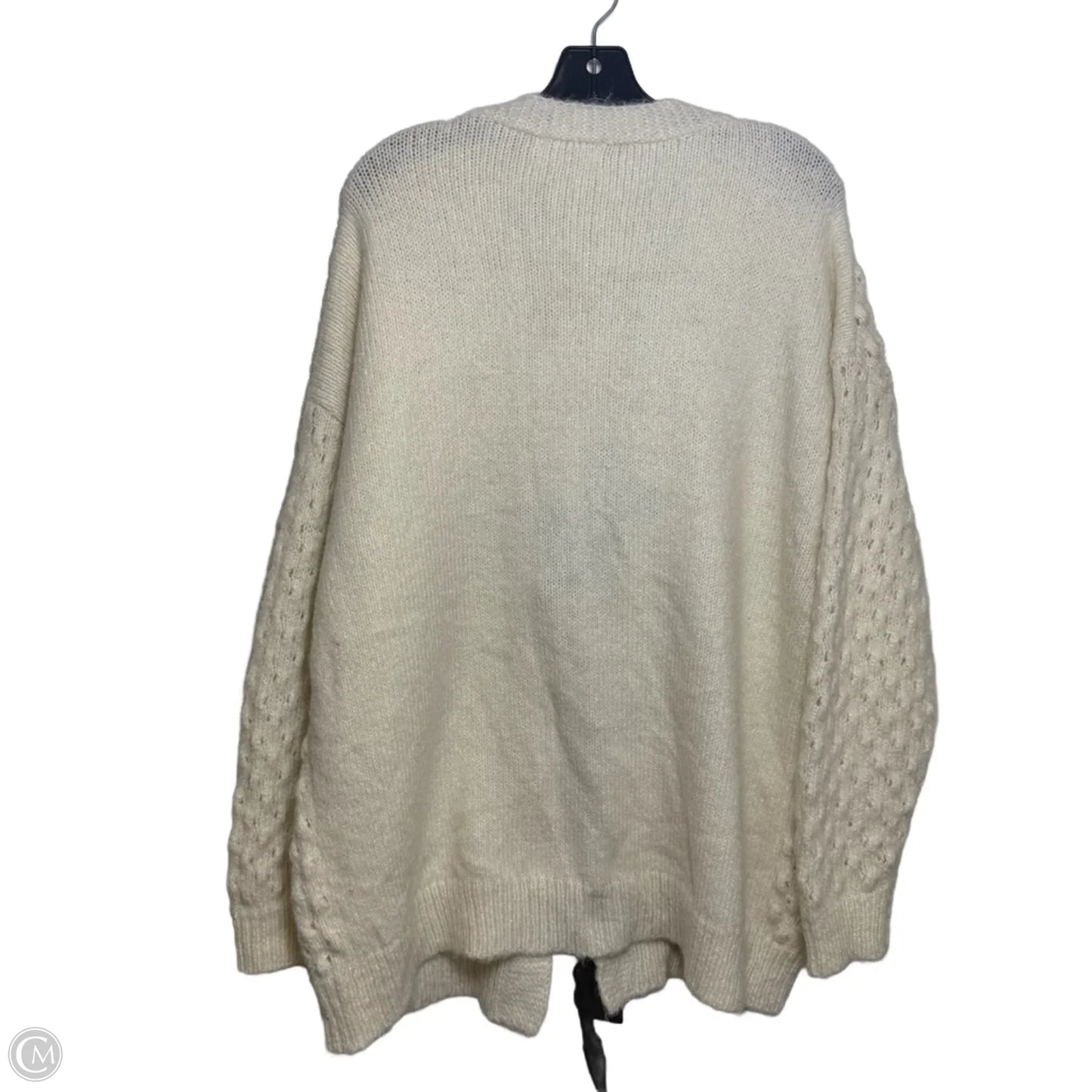 Cardigan By First Love In Ivory, Size: Xl