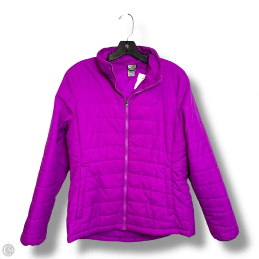 Jacket Puffer & Quilted By Champion In Purple, Size: M