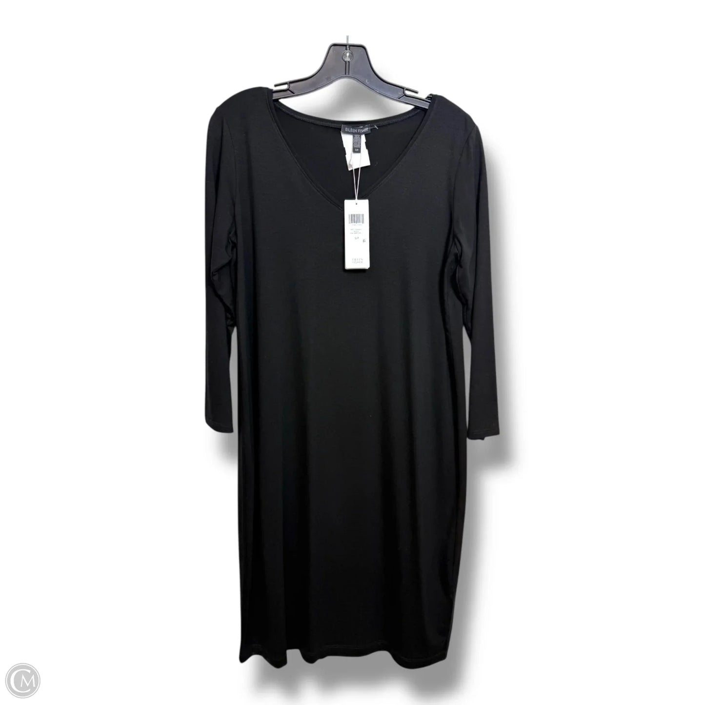 Dress Casual Short By Eileen Fisher In Black, Size: S