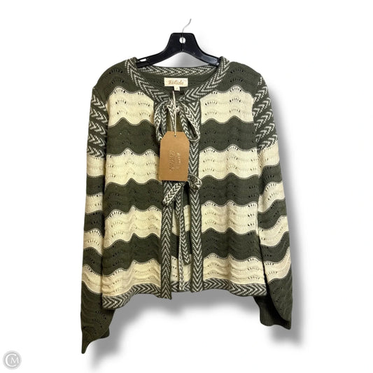 Cardigan By Listicle In Green, Size: S