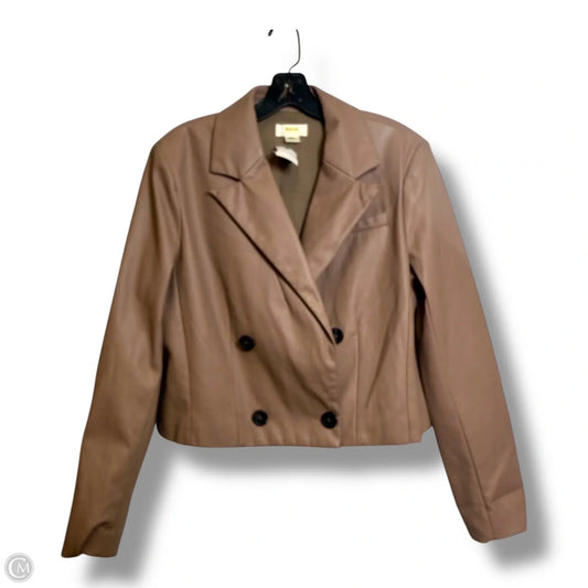 Blazer By Maeve In Taupe, Size: 12