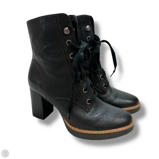 Boots Ankle Heels By Naturalizer In Black, Size: 6.5