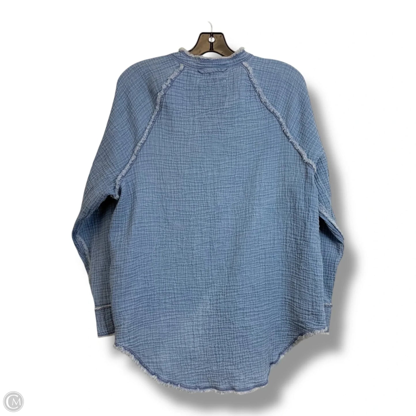 Top Long Sleeve By Aerie In Blue, Size: Xs