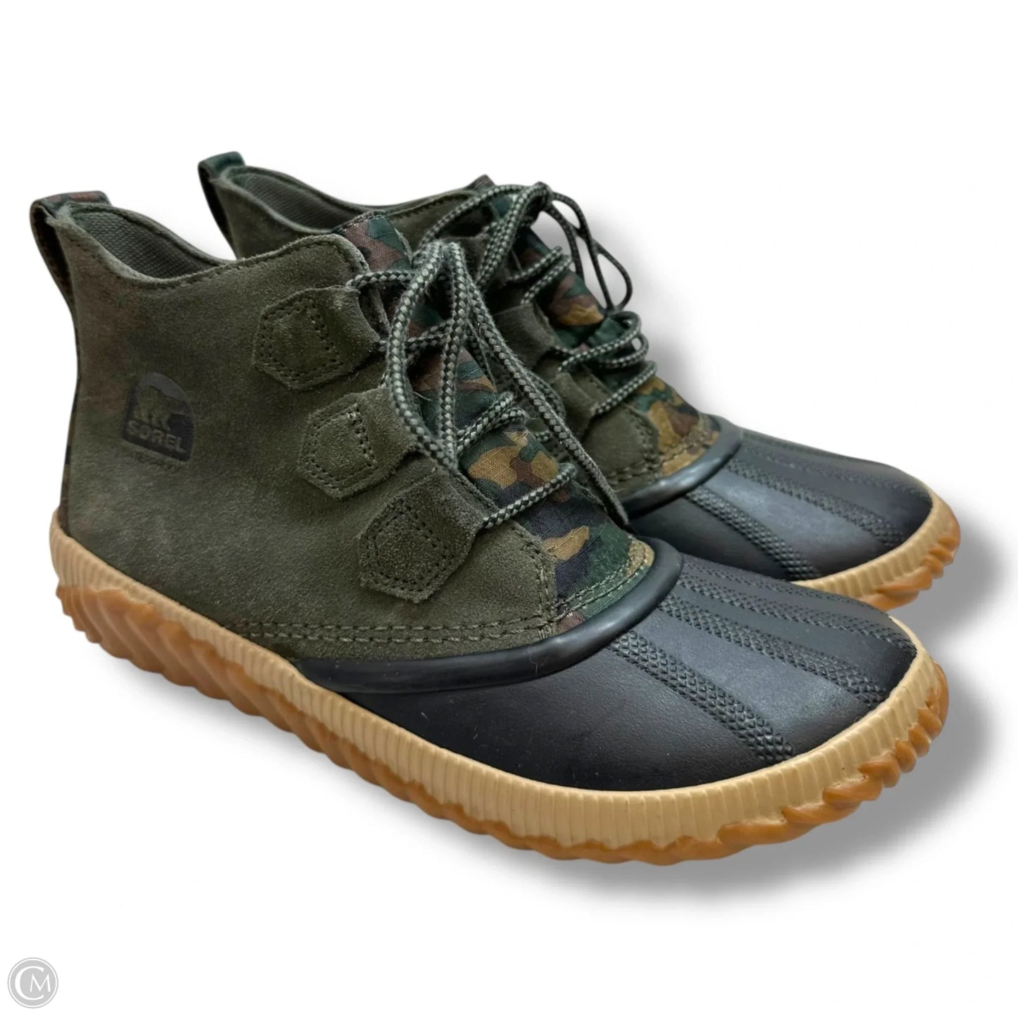 Boots Rain By Sorel In Camouflage Print, Size: 9