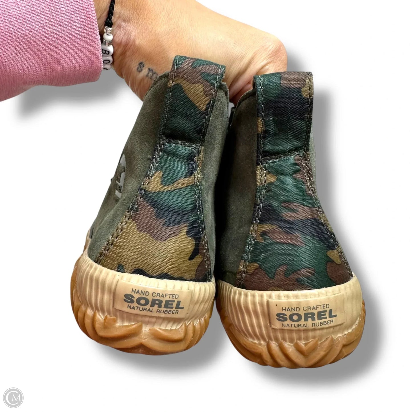 Boots Rain By Sorel In Camouflage Print, Size: 9