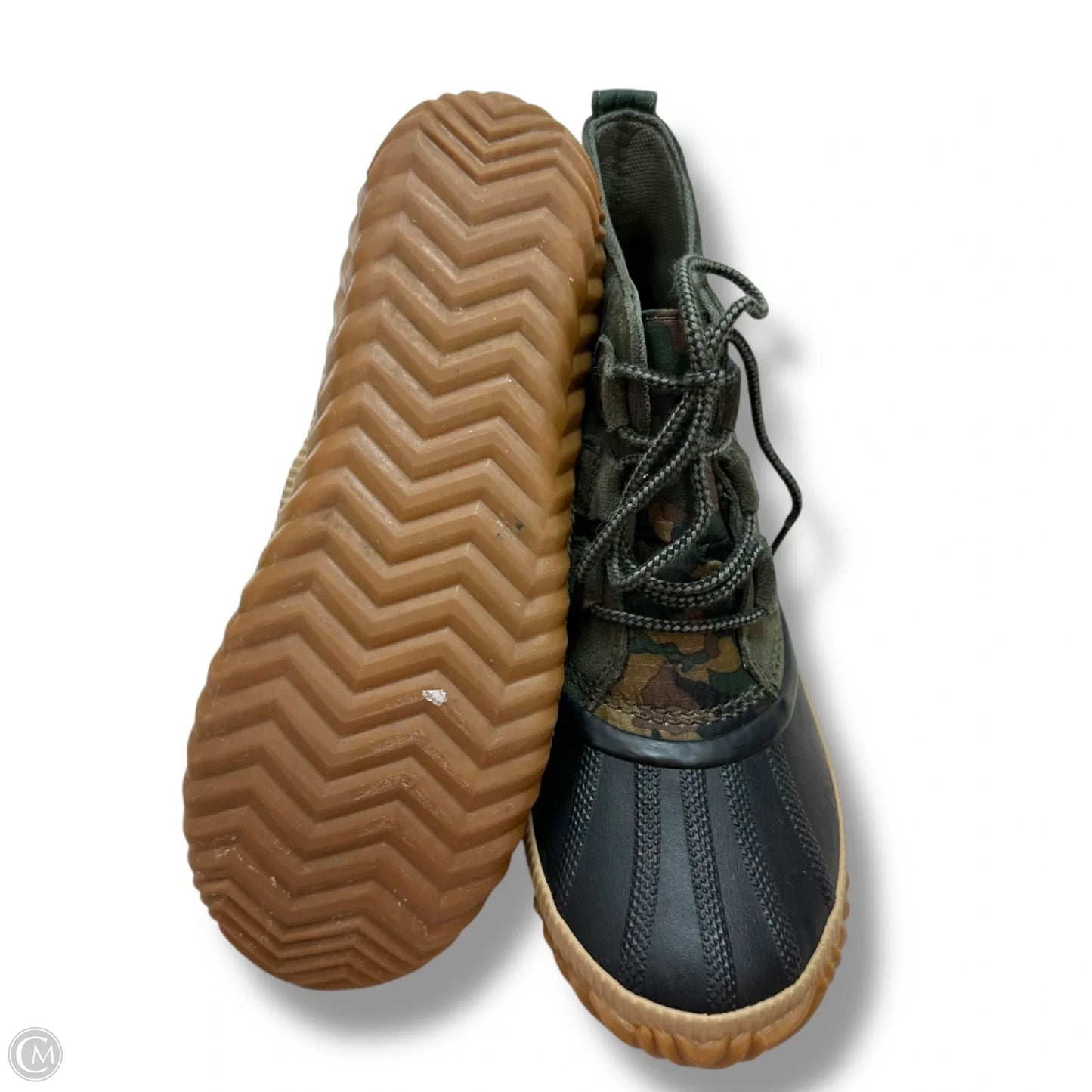 Boots Rain By Sorel In Camouflage Print, Size: 9