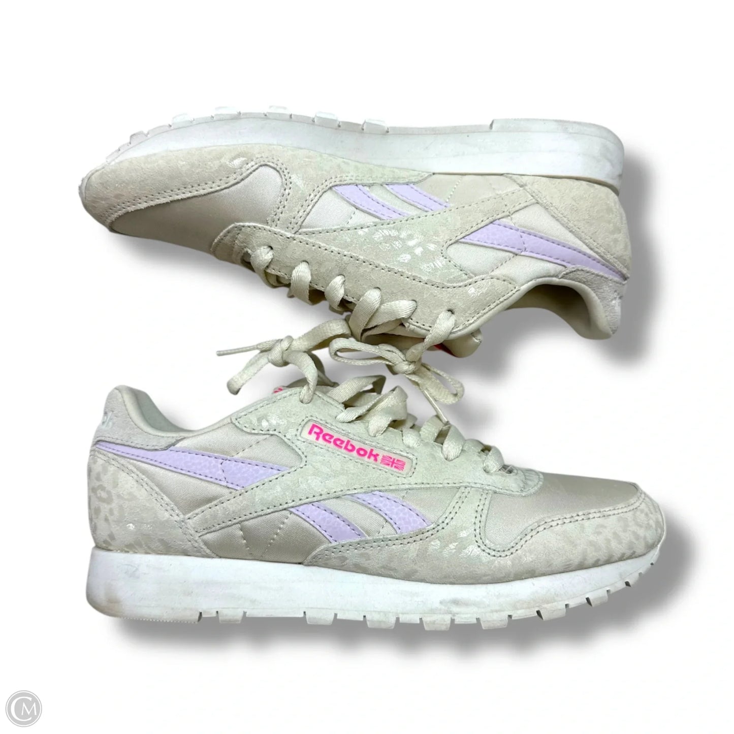 Shoes Athletic By Reebok In Ivory, Size: 8.5