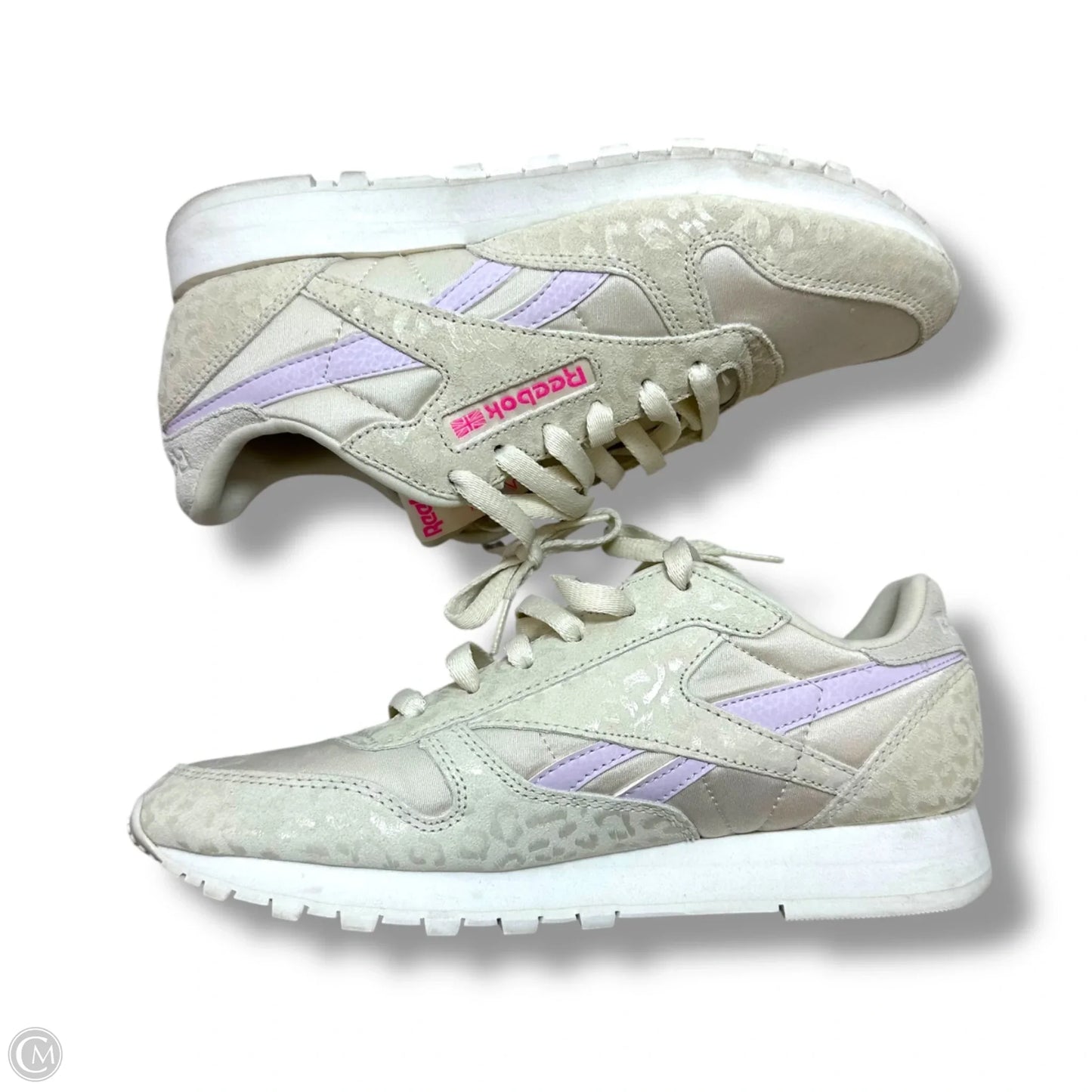 Shoes Athletic By Reebok In Ivory, Size: 8.5