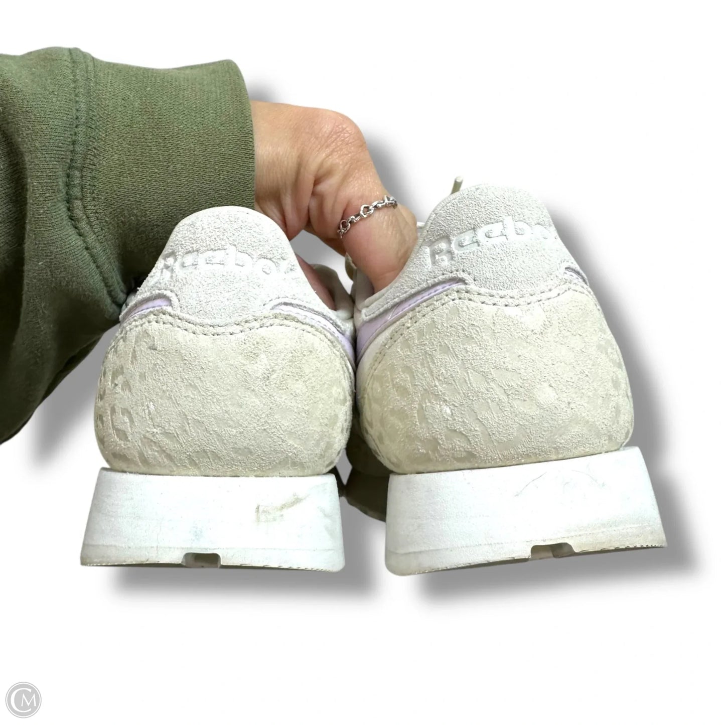 Shoes Athletic By Reebok In Ivory, Size: 8.5