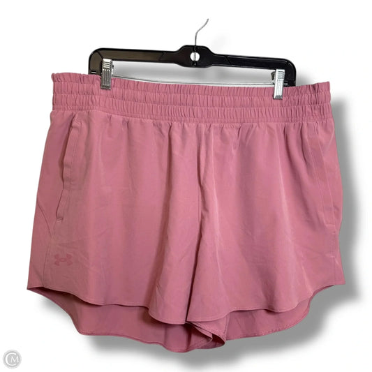 Athletic Shorts By Under Armour In Mauve, Size: Xxl