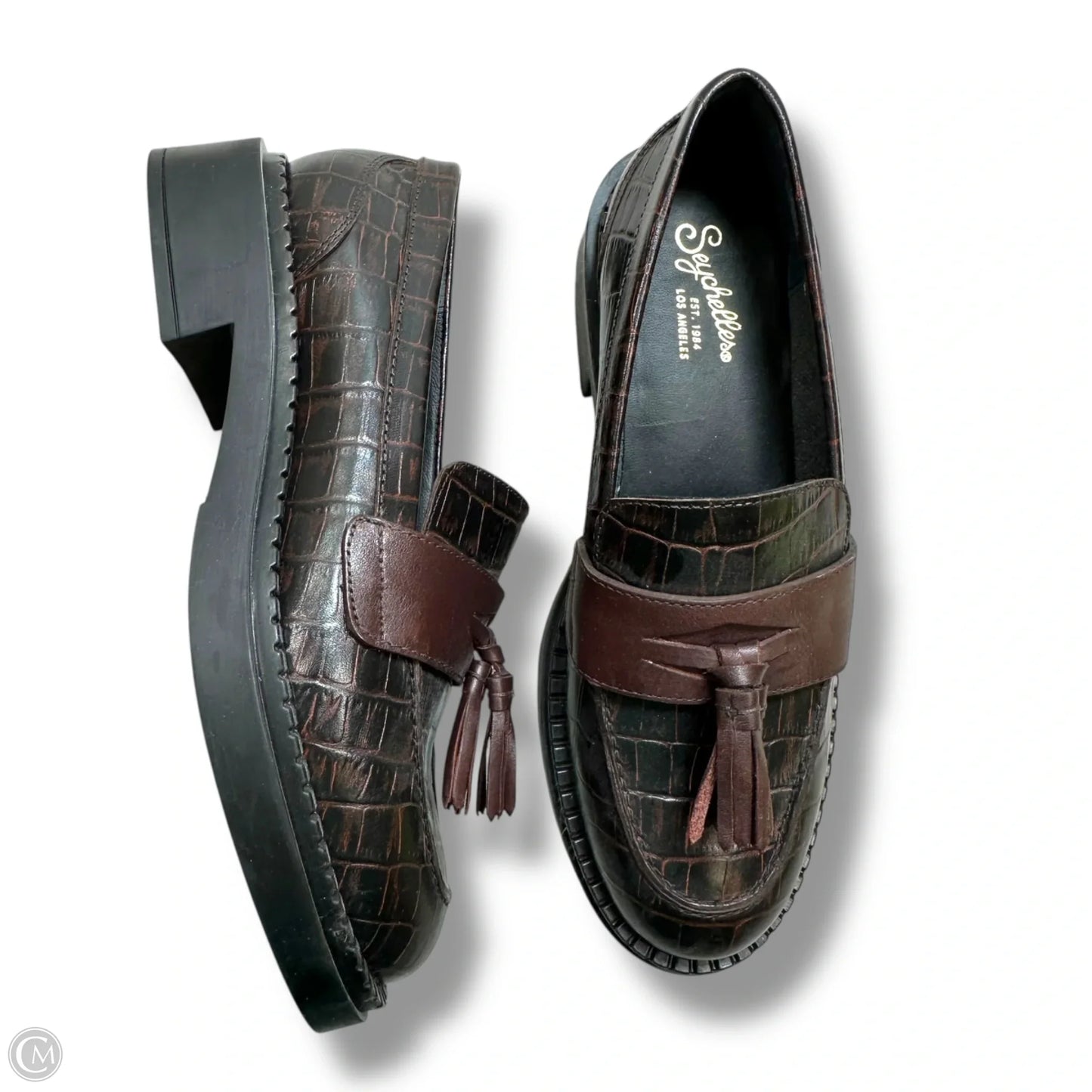 Loafers Shoes Flats By Seychelles In Brown, Size: 9.5