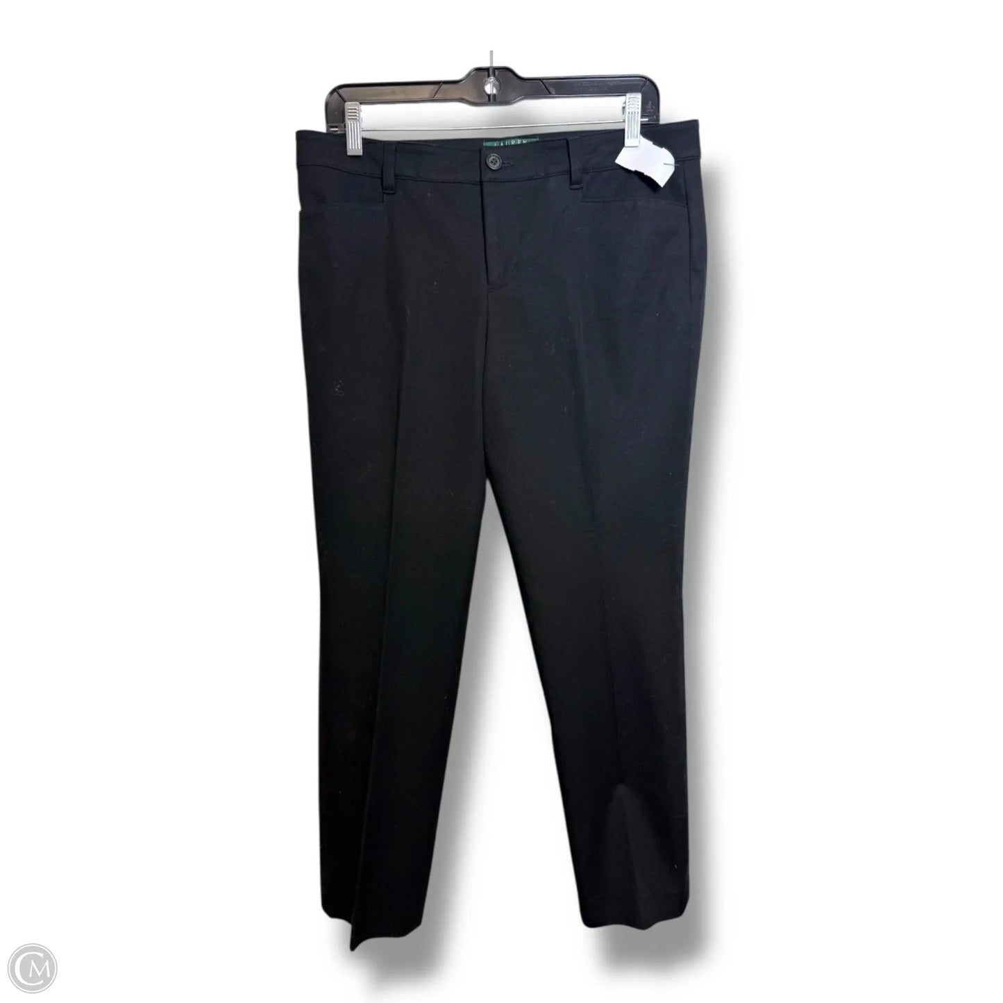 Pants Chinos & Khakis By Lauren By Ralph Lauren In Black, Size: 10p