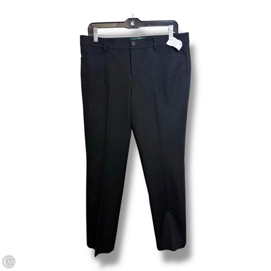 Pants Chinos & Khakis By Lauren By Ralph Lauren In Black, Size: 10p