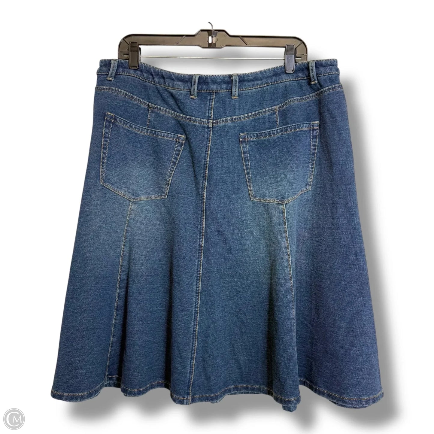 Skirt Mini & Short By Coldwater Creek In Blue, Size: Xlp