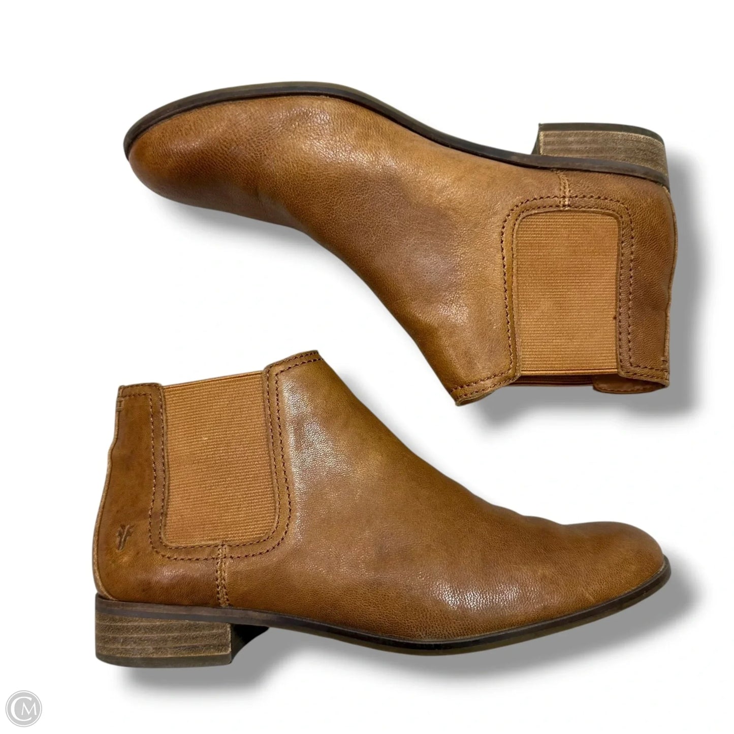 Boots Designer By Frye In Tan, Size: 8