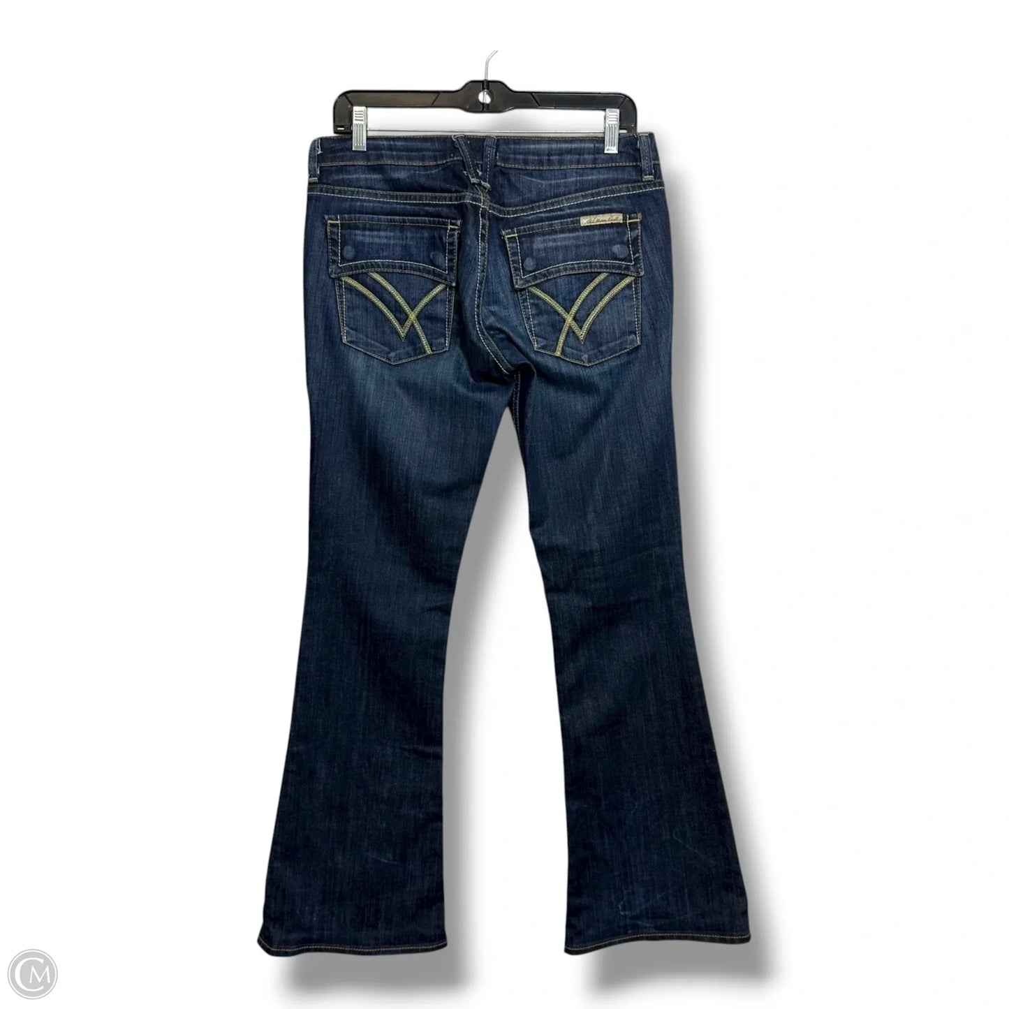 Jeans Flared By William Rast In Blue Denim, Size: 6