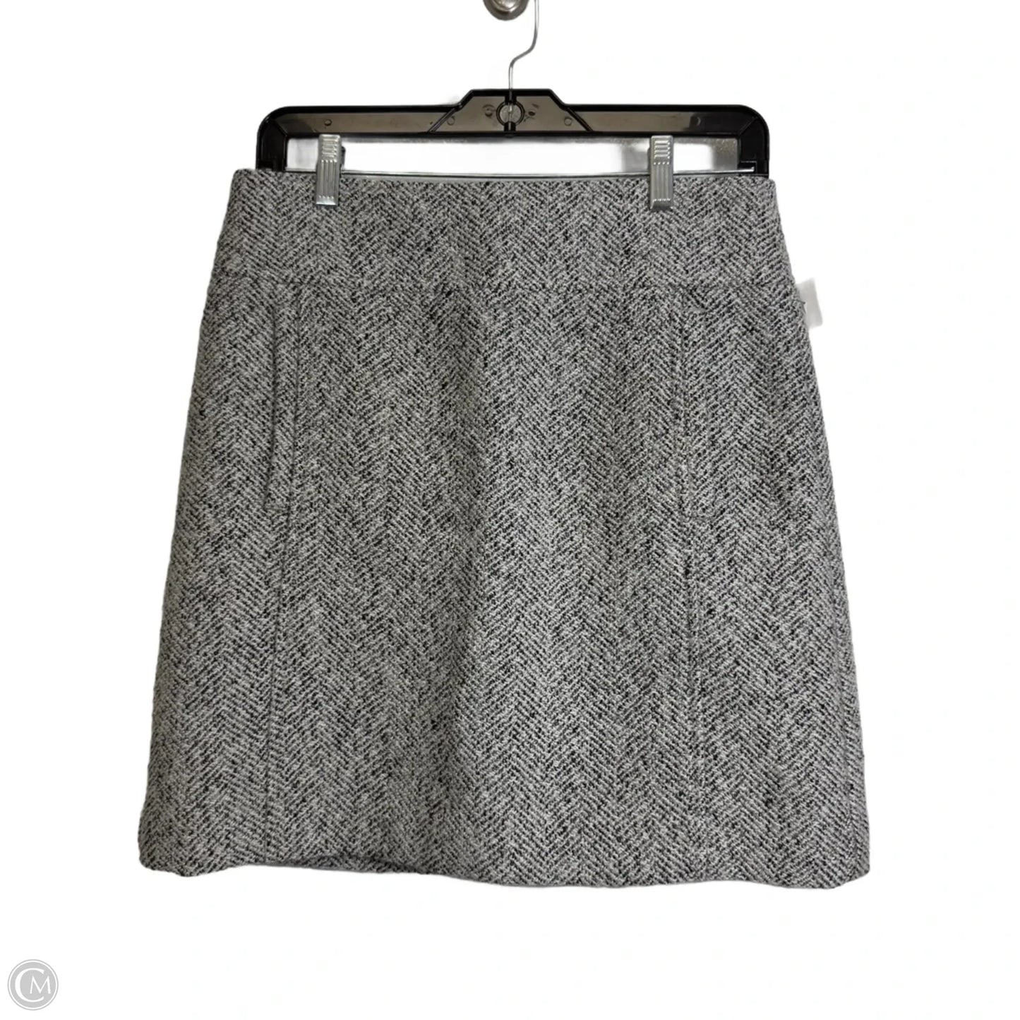 Skirt Mini & Short By Loft In Black & White, Size: 6